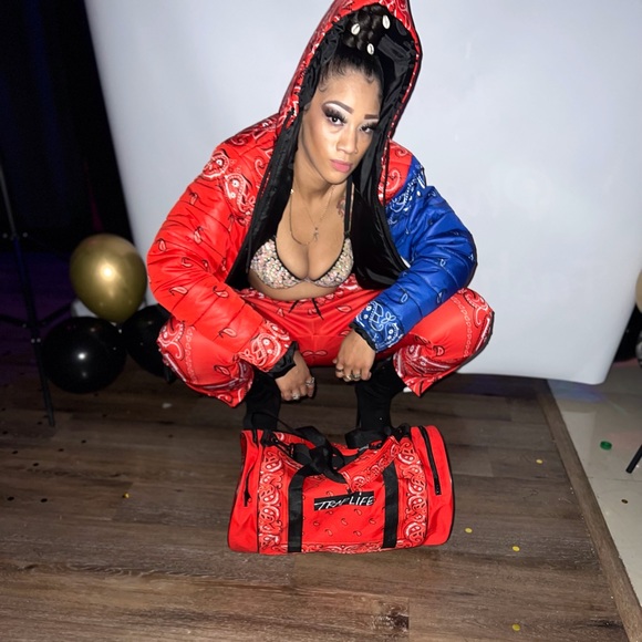 Blue/Red Bandana TL Sets - Picture 4 of 7